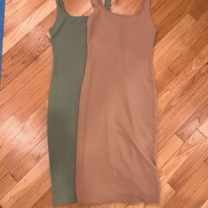 Zara midi dress pair size medium